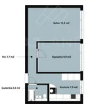 Rent 2 bedroom apartment of 37 m² in Poznan