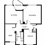 Miete 3 Schlafzimmer wohnung von 64 m² in Gelsenkirchen