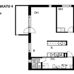 Rent 3 bedroom apartment of 80 m² in Lahti