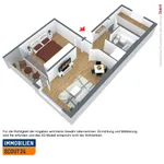 Miete 2 Schlafzimmer wohnung von 55 m² in Monheim am Rhein