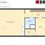 Pronajměte si 2 ložnic/e byt o rozloze 69 m² v Brno