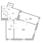 Miete 1 Schlafzimmer wohnung von 721 m² in vienna