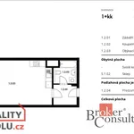 Pronajměte si 1 ložnic/e byt o rozloze 39 m² v Pilsen