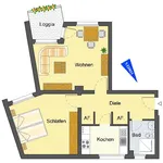 Miete 2 Schlafzimmer wohnung von 60 m² in Lippstadt