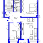 Miete 3 Schlafzimmer wohnung von 71 m² in Minden