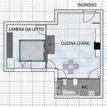 Rent 1 bedroom apartment of 35 m² in Casavatore