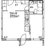 Rent 1 bedroom apartment of 37 m² in Kerava