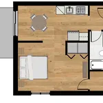 2 bedroom apartment of 516 sq. ft in Sherbrooke