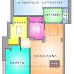 Affitto 2 camera casa di 40 m² in Rome