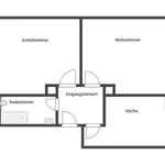 Miete 2 Schlafzimmer wohnung von 54 m² in Kaiserslautern