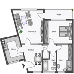 Miete 3 Schlafzimmer wohnung von 75 m² in Hamm