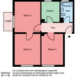 Miete 3 Schlafzimmer wohnung von 56 m² in Witten