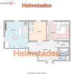 Rent 3 bedroom apartment of 76 m² in Ostrava