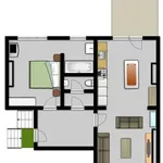 Huur 1 slaapkamer appartement in Waremme