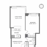 Rent 1 bedroom apartment of 63 m² in New York