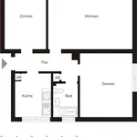 Miete 3 Schlafzimmer wohnung von 70 m² in Witten