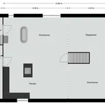 Huur 1 slaapkamer appartement van 91 m² in Roosteren