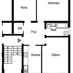 Miete 4 Schlafzimmer wohnung von 73 m² in Moers