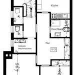 Miete 2 Schlafzimmer wohnung von 55 m² in Barmstedt