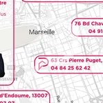 Appartement de 54 m² avec 3 chambre(s) en location à Marseille