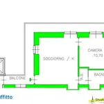 Rent 2 bedroom apartment of 50 m² in Turin