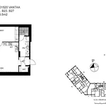 Rent 2 bedroom apartment of 46 m² in Vantaa