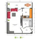 Miete 1 Schlafzimmer wohnung von 36 m² in Dresden