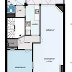 Huur 1 slaapkamer appartement van 70 m² in amsterdam