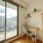 Appartement de 10 m² avec 1 chambre(s) en location à Paris