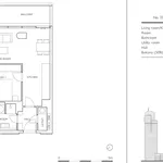 Miete 1 Schlafzimmer wohnung von 60 m² in Frankfurt