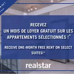  appartement avec 1 chambre(s) en location à Laval (administrative region)