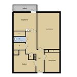 Huur 3 slaapkamer appartement van 80 m² in Helpman