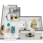 Location appartement 3 pièces RUMILLY 70m² à 949.46€/mois - CDC Habitat