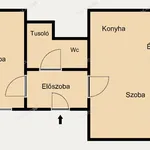 Rent 2 bedroom apartment of 47 m² in Budapest