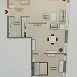 Miete 3 Schlafzimmer wohnung von 73 m² in Darmstadt