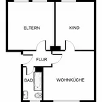 Rent 2 bedroom apartment of 57 m² in Gelsenkirchen