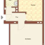 Miete 2 Schlafzimmer wohnung von 45 m² in Mönchengladbach