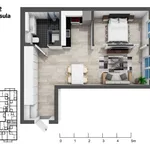 Rent 2 bedroom apartment of 45 m² in Hyrylä,