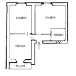 Rent 3 bedroom apartment of 68 m² in Torino