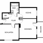 Miete 2 Schlafzimmer wohnung von 60 m² in Gelsenkirchen