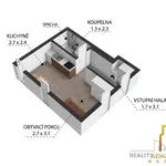 Pronajměte si 1 ložnic/e byt o rozloze 25 m² v Brno