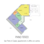 Rent 3 bedroom apartment of 90 m² in San Pietro in Casale