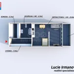 Rent 1 bedroom apartment of 57 m² in Plzeň