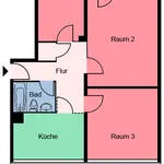 Miete 3 Schlafzimmer wohnung von 71 m² in Dortmund