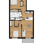 4 bedroom apartment of 968 sq. ft in Sherbrooke