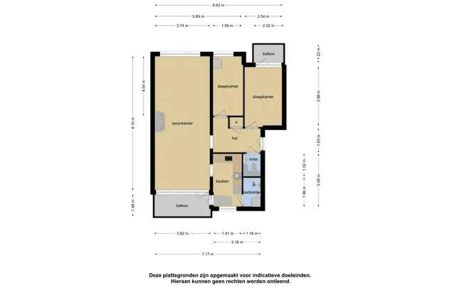 Huur 3 slaapkamer appartement van 90 m² in Geleen-Noord