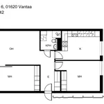 Rent 3 bedroom apartment of 76 m² in Vantaa