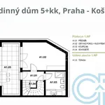 Pronajměte si 1 ložnic/e dům o rozloze 137 m² v Capital City of Prague