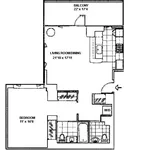 Rent 1 bedroom apartment of 83 m² in New York