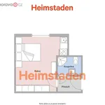 Rent 1 bedroom apartment of 21 m² in Frýdek-Místek